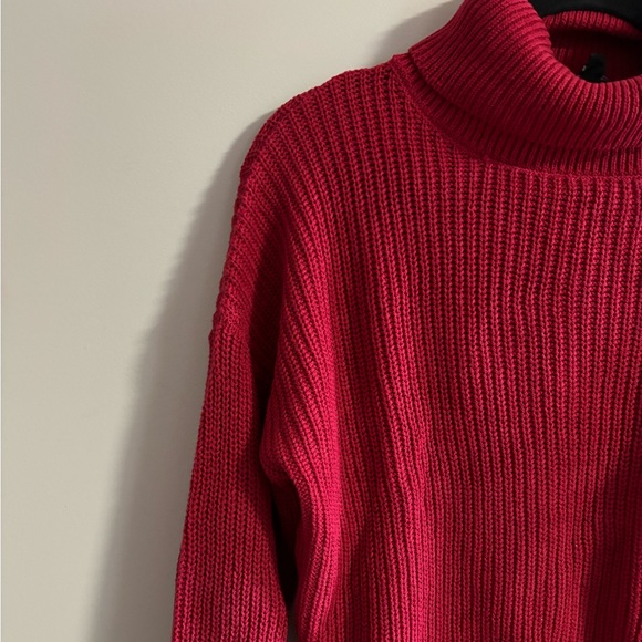 Red Turtleneck - Picture 3 of 9